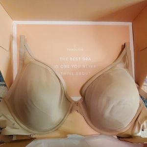 Size 34G(34DDDD) NIB Thirdlove Nude Bra, Rare Size
